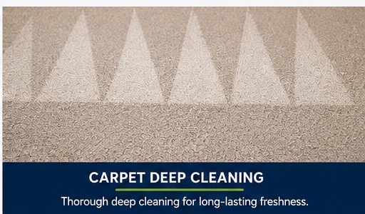 Freshly deep cleaned carpet — professional carpet deep cleaning Edmonton